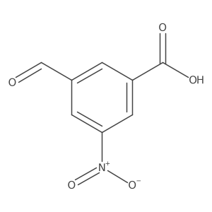 3-Formyl-5-nitrobenzoic acid Structure