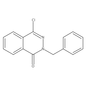 2-benzyl-4-chloro-2H-phthalazin-1-one结构式