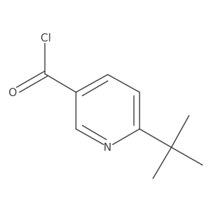 6-Tert-butylnicotinoyl chloride结构式