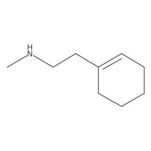 N-Methyl-2-(1-cyclohexenyl)ethylamine Structure