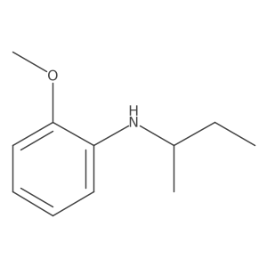 N-(butan-2-yl)-2-methoxyaniline Structure