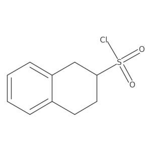 1,2,3,4-Tetrahydronaphthalene-2-sulfonyl chloride结构式