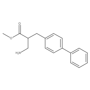 Methyl 3-amino-2-[(4-phenylphenyl)methyl]propanoate Structure
