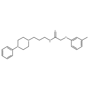 N-(3-(4-phenylpiperazin-1-yl)propyl)-2-(m-tolyloxy)acetamide Structure