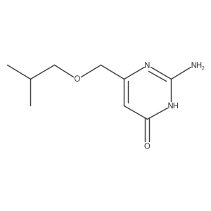 CC(C)COCc1cc(=O)[nH]c(N)n1结构式