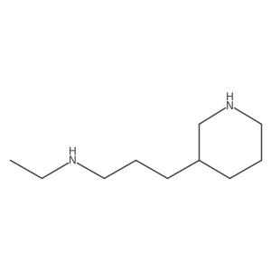 N-ethyl-3-(piperidin-3-yl)propan-1-amine结构式