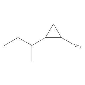 2-(Butan-2-yl)cyclopropan-1-amine Structure