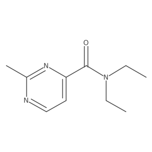 N,N-diethyl-2-methylpyrimidine-4-carboxamide Structure