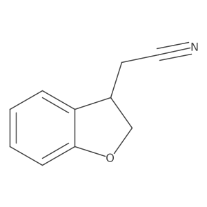 2-(2,3-Dihydro-1-benzofuran-3-yl)acetonitrile Structure