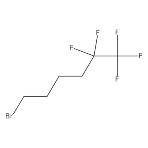 6-Bromo-1,1,1,2,2-pentafluorohexane Structure