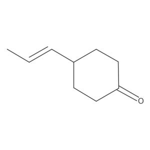 4-(1-Propen-1-yl)cyclohexanone Structure