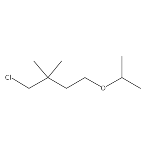 1-Chloro-4-isopropoxy-2,2-dimethylbutane Structure