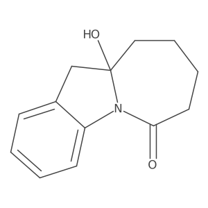 10a-Hydroxy-5,7,8,9,10,11-hexahydro-azepino[1,7-a]indol-6-one Structure