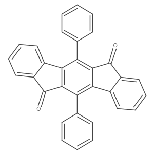 5,11-Diphenylindeno[1,2-b]fluorene-6,12-dione Structure