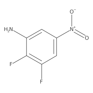 2,3-Difluoro-5-nitroaniline Structure