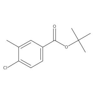 Tert-butyl 4-chloro-3-methylbenzoate Structure