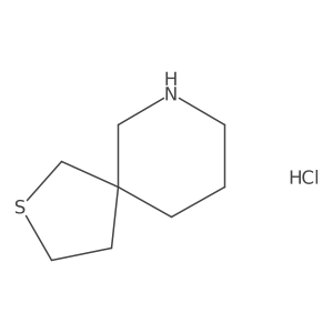 2-Thia-7-azaspiro[4.5]decane hydrochloride Structure