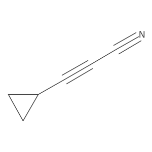 3-Cyclopropylprop-2-ynenitrile Structure