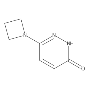 6-(Azetidin-1-yl)pyridazin-3-ol结构式