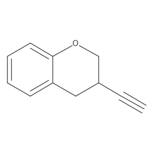 3-Ethynylchromane结构式