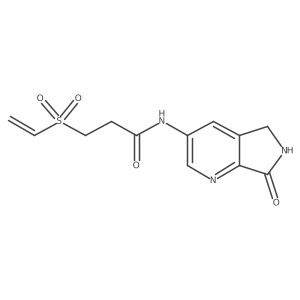 3-Ethenylsulfonyl-N-(7-oxo-5,6-dihydropyrrolo[3,4-b]pyridin-3-yl)propanamide Structure