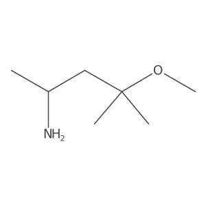 (2S)-4-methoxy-4-methylpentan-2-amine Structure