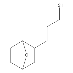 3-{7-Oxabicyclo[2.2.1]heptan-2-yl}propane-1-thiol结构式