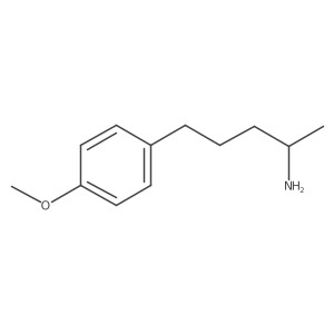 (2S)-5-(4-Methoxyphenyl)pentan-2-amine结构式
