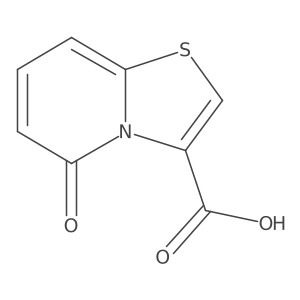5-Oxo-5H-thiazolo[3,2-a]pyridine-3-carboxylic acid结构式