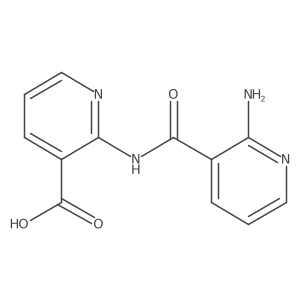 2-(2-Aminopyridine-3-amido)pyridine-3-carboxylic acid结构式