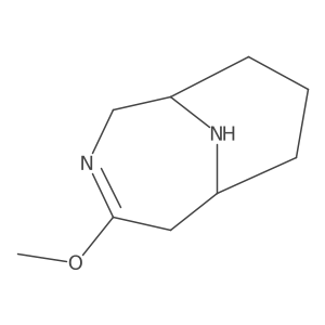 4-Methoxy-3,10-diazabicyclo[4.3.1]dec-3-ene结构式