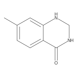 7-Methyl-2,3-dihydroquinazolin-4(1H)-one结构式