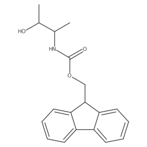 (9H-fluoren-9-yl)methyl N-[(2S,3R)-3-hydroxybutan-2-yl]carbamate Structure