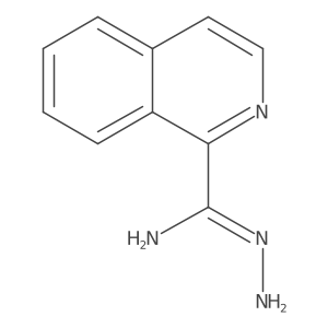 N-amino-isoquinoline-1-carboxamidine结构式