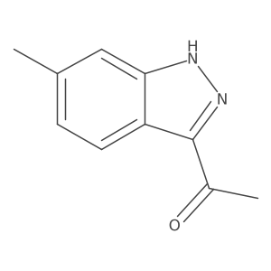 1-(6-Methyl-1H-indazol-3-YL)ethanone Structure