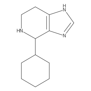 4-cyclohexyl-3H,4H,5H,6H,7H-imidazo[4,5-c]pyridine Structure