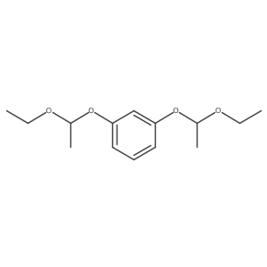 1,3-Bis(1-ethoxyethoxy)benzene结构式