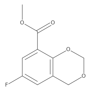 Methyl 6-Fluoro-4H-1,3-benzodioxin-8-carboxylate Structure