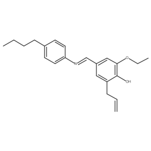 4-[[(4-Butylphenyl)imino]methyl]-2-ethoxy-6-(2-propen-1-yl)phenol结构式