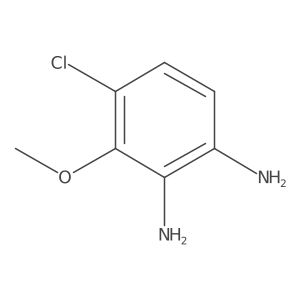 4-Chloro-3-methoxy-1,2-benzenediamine Structure