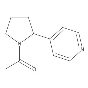 1-(2-(Pyridin-4-yl)pyrrolidin-1-yl)ethan-1-one Structure