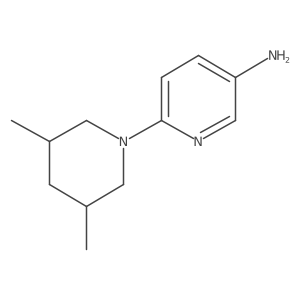6-(3,5-Dimethylpiperidin-1-YL)pyridin-3-amine Structure