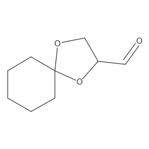 (s)-1,4-Dioxaspiro[4.5]decane-2-carbaldehyde结构式