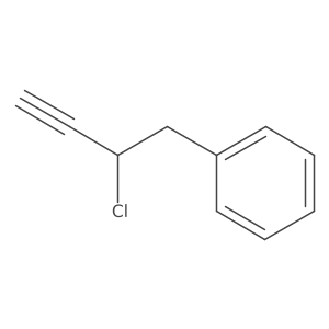 (2-Chloro-3-butyn-1-yl)benzene Structure