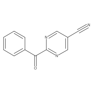 2-Benzoyl-pyrimidine-5-carbonitrile Structure