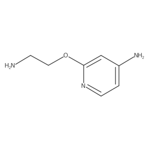 4-Pyridinamine, 2-(2-aminoethoxy)-结构式