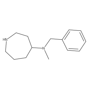 N-benzyl-N-methylazepan-4-amine Structure