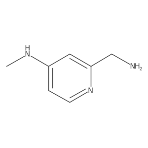 2-(aminomethyl)-N-methylpyridin-4-amine Structure