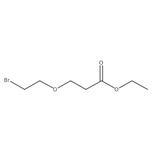 Ethyl 3-(2-bromoethoxy)propanoate Structure