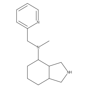 N-Methyl-N-(Pyridin-2-Ylmethyl)Octahydro-1H-Isoindol-4-Amine Structure